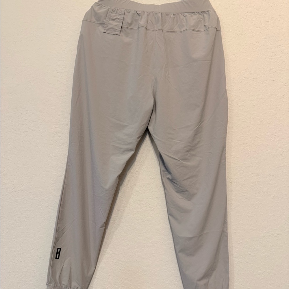 ASRV Men's Light Gray Drawstring Jogger Pants - Picture 2 of 2